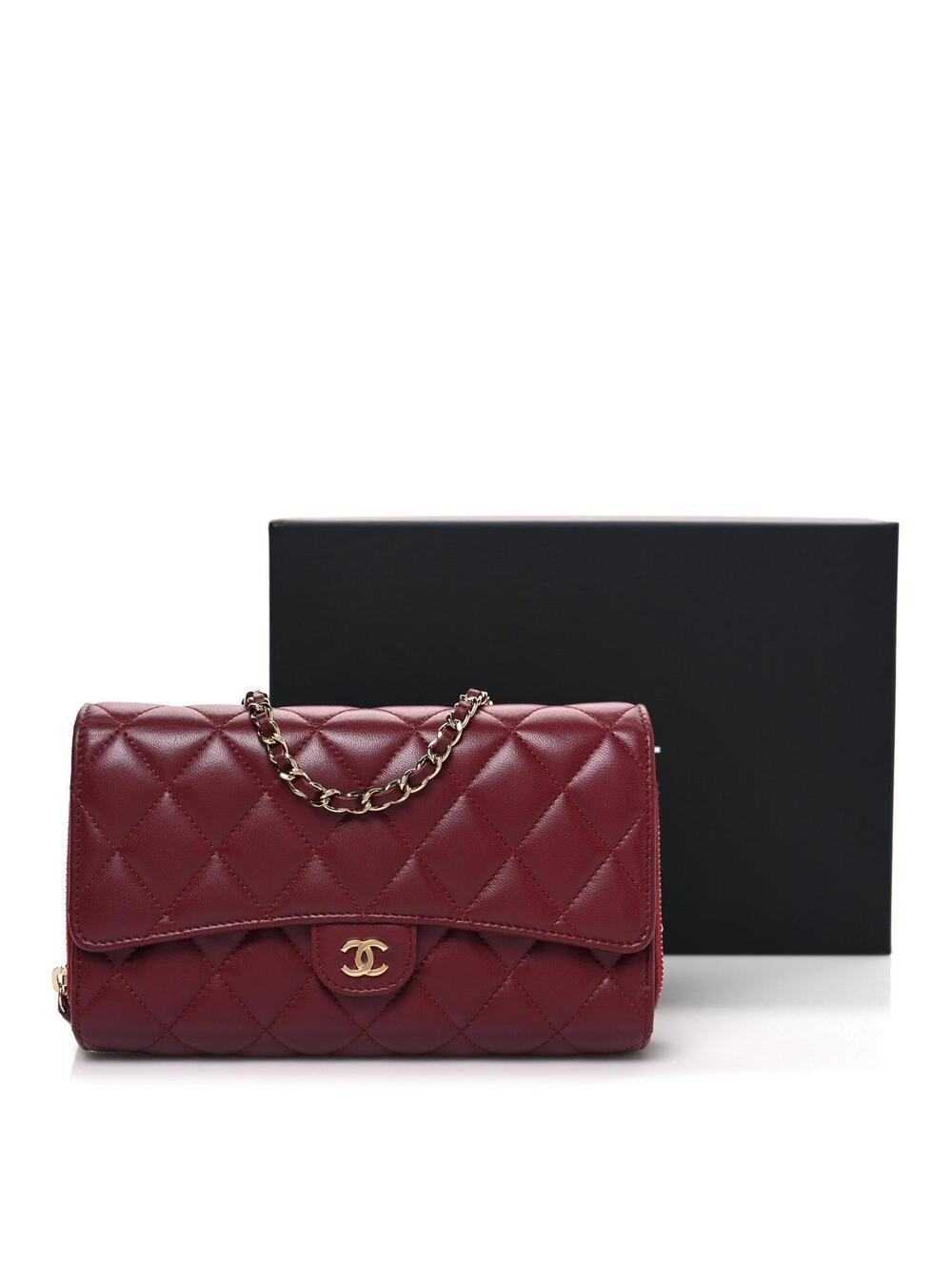 Chanel Lambskin Quilted Phone Holder #321976C34B - Picture 14 of 14
